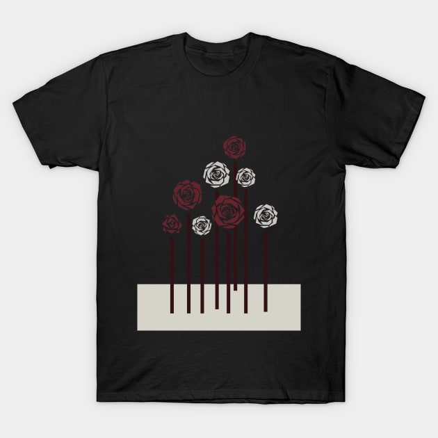 december roses T-Shirt by Ia-Po